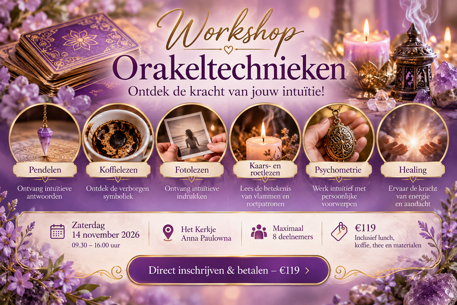 Workshop Orakeltechnieken – 14 november 2026